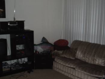 Entertainment center and cushion storage corner  :)